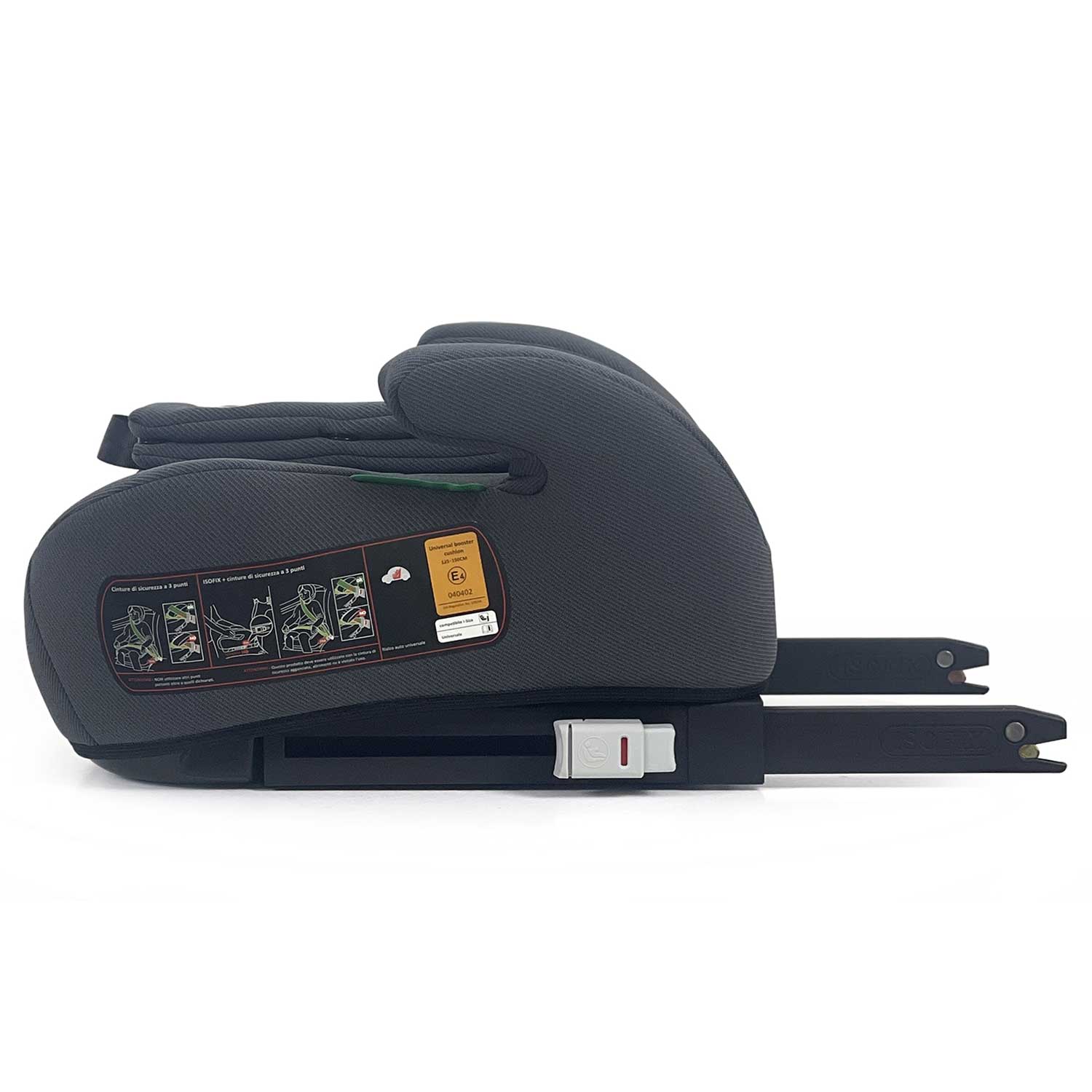 Wonderlife Jesi Fix iSize Plus seggiolino auto Dark Grey 125-150 cm