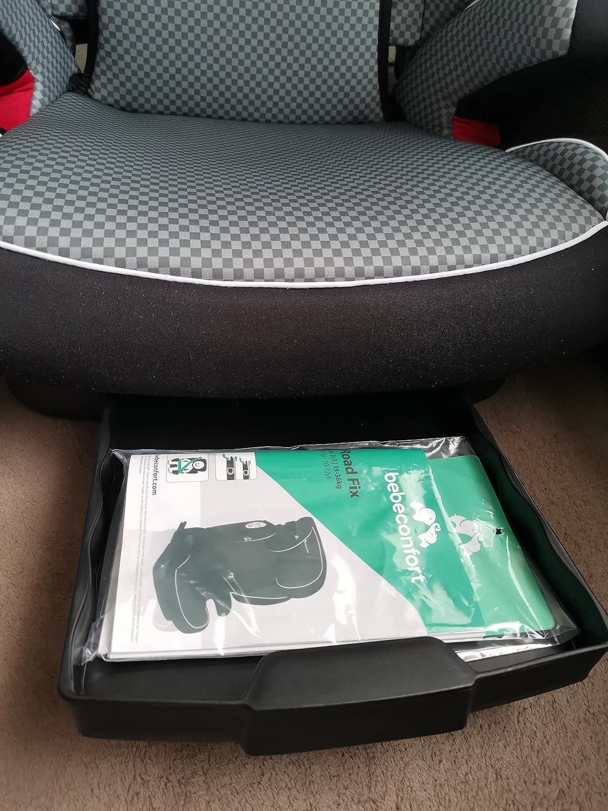 Bebé Confort Road Fix Seggiolino Isofix Pixel Grey 15-36 kg