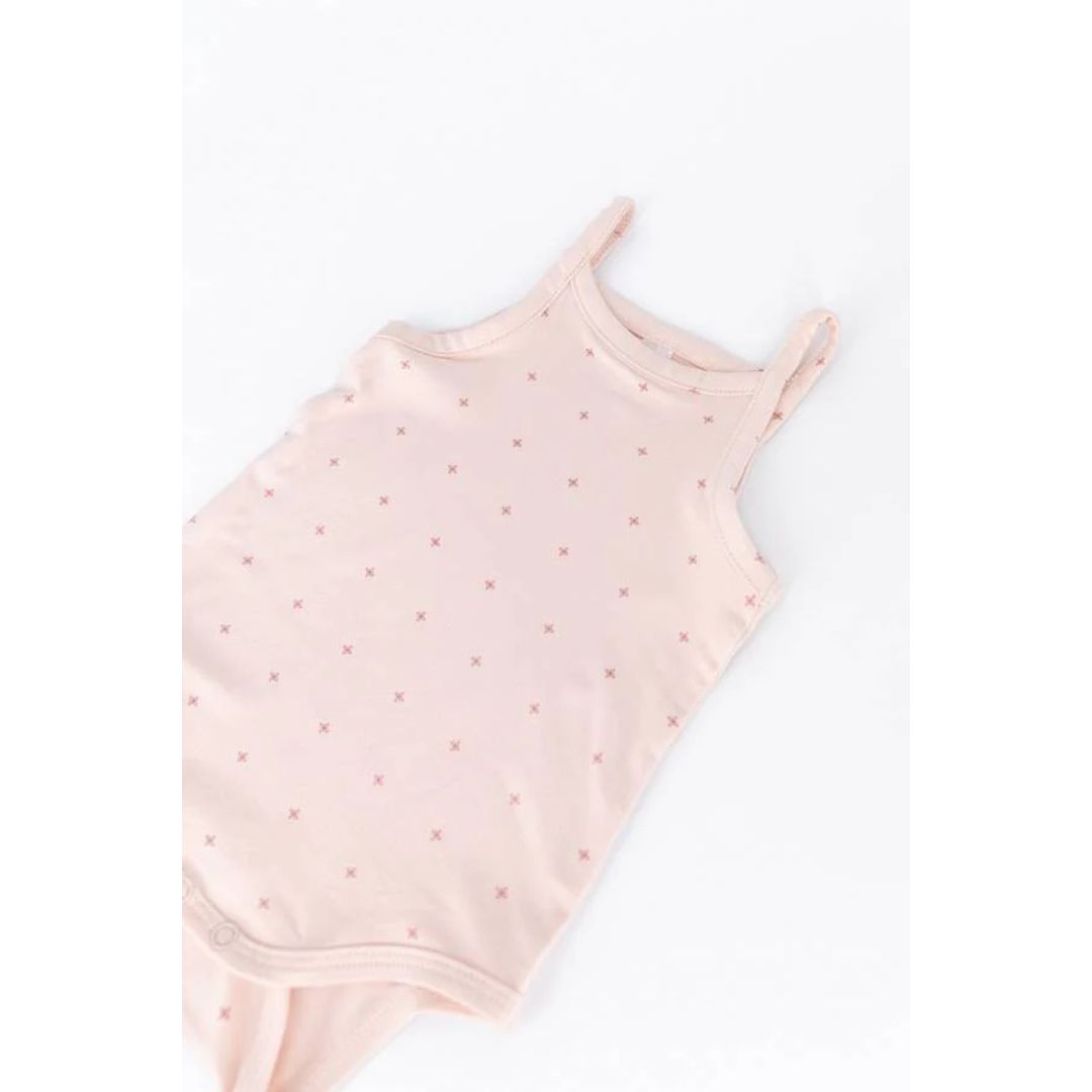 Bamboom Flower 93 body canottiera bambù bambina