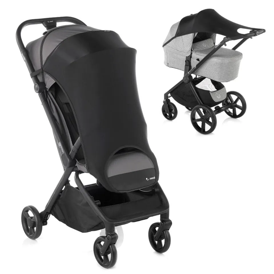 Jané Telo Sole Passeggino Nero UPF 50+ Universale