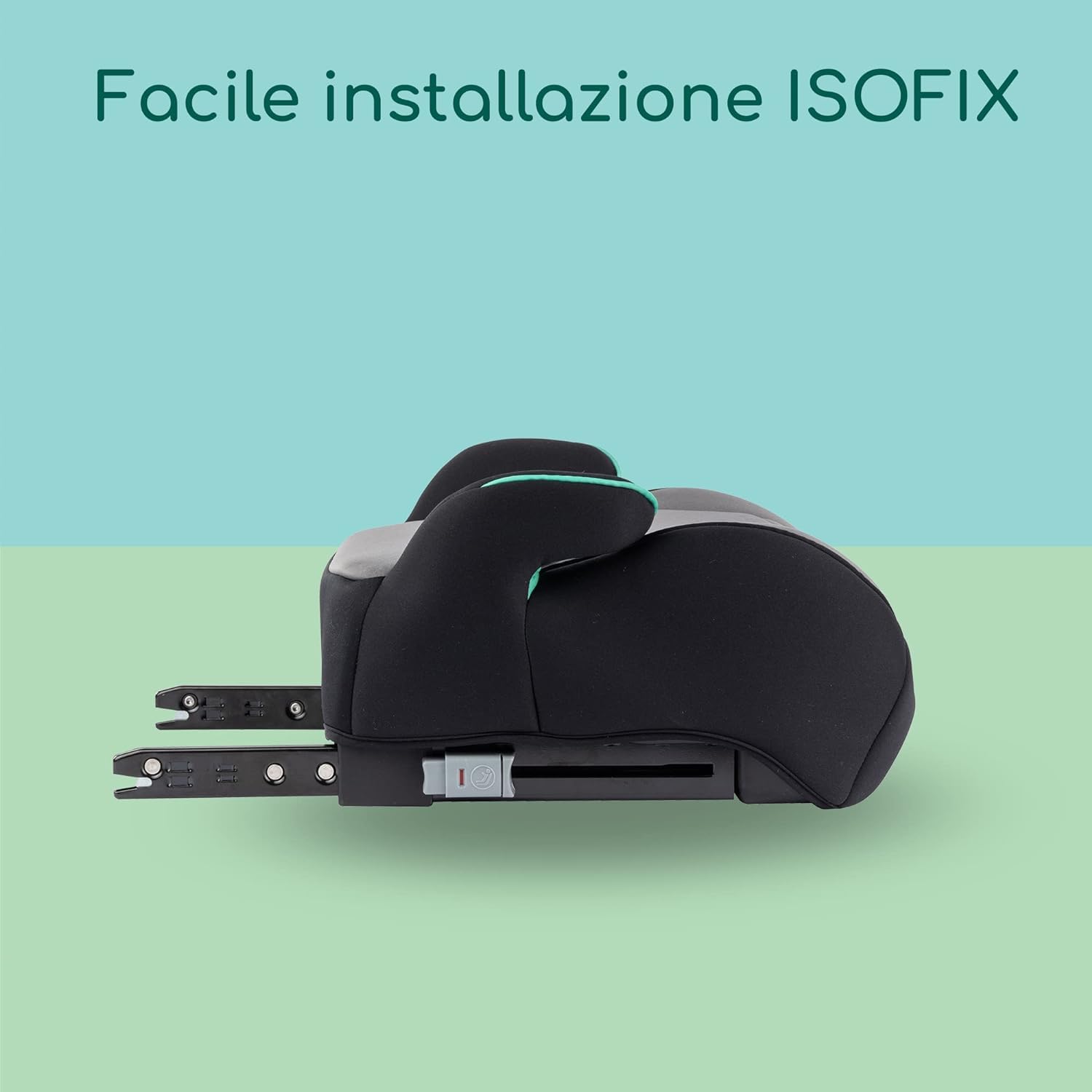 Bebé Confort Manga i-Fix Rialzo Auto Isofix Grey Mist