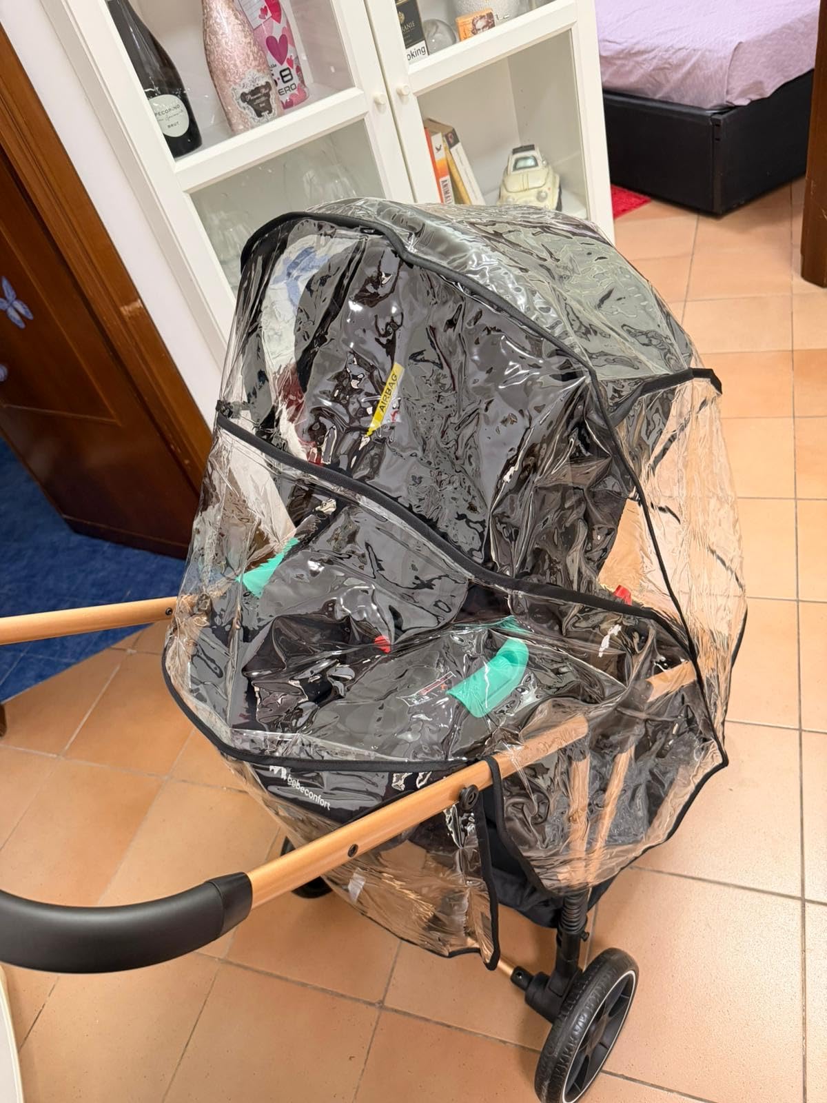 Bebé Confort Zaria Trio passeggino 3 in 1 nero oro i-Size