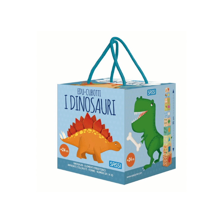 Sassi Edu Cubotti Torre 10 Cubi Animali Numeri 2+ Anni