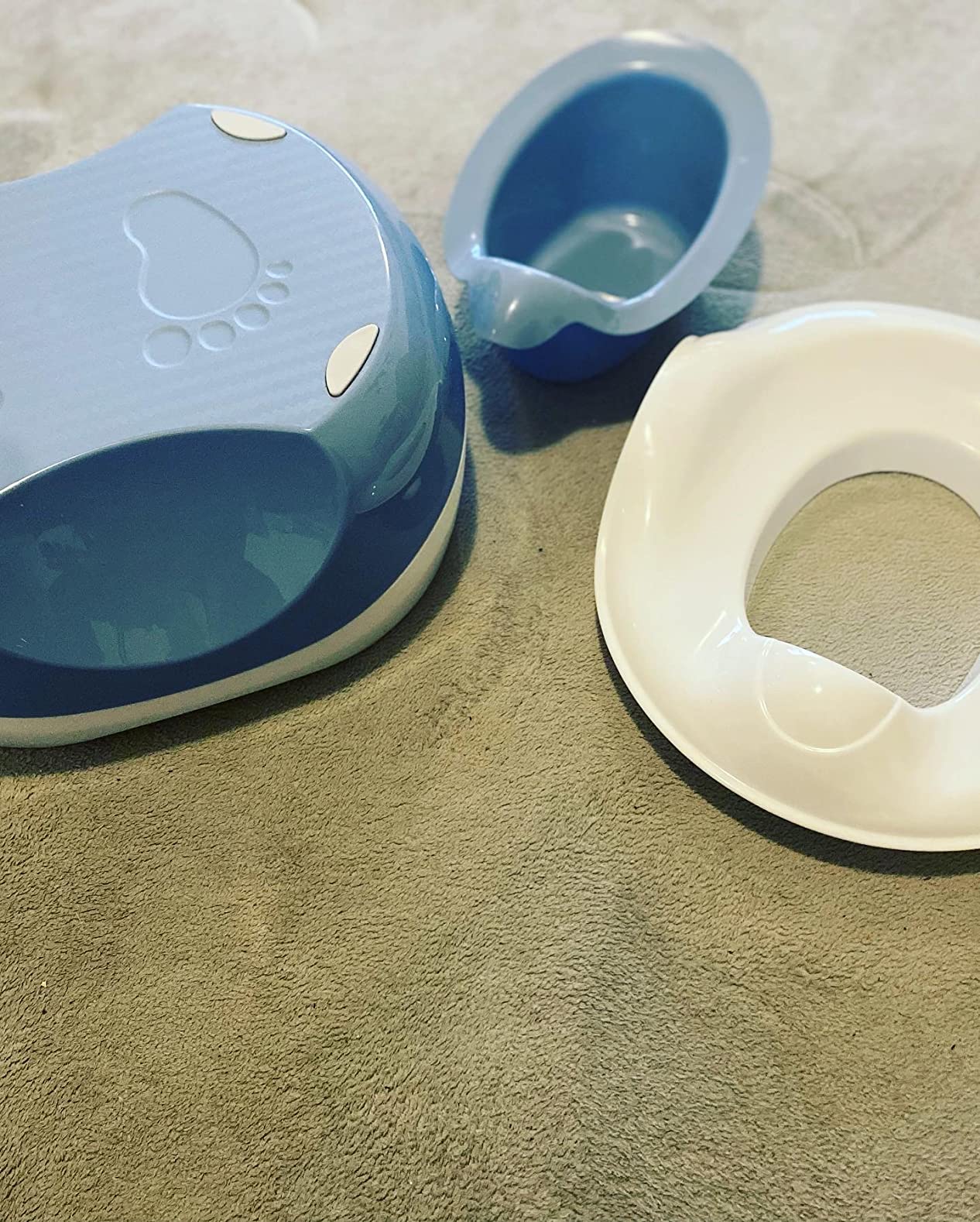 Bebé Confort 3-in-1 Vasino Multifunzione Bianco Grigio 18 Mesi+