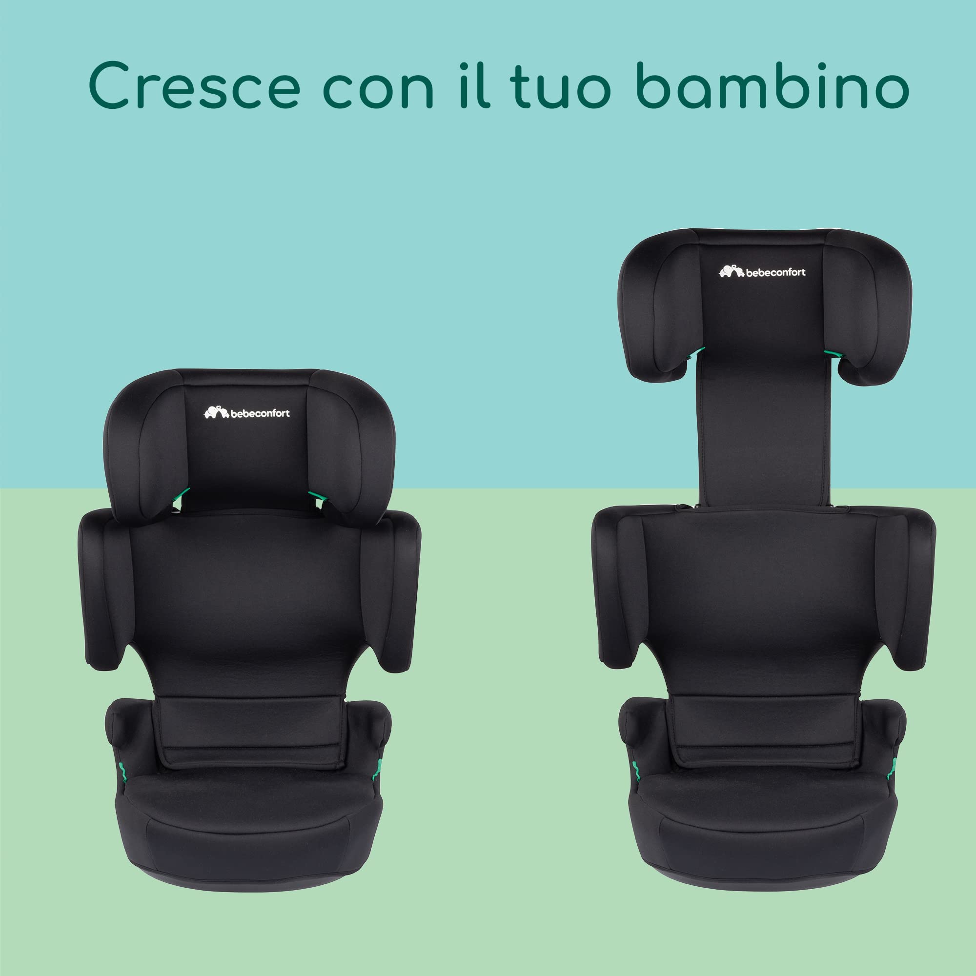Bebé Confort RoadSafe i-Size seggiolino auto Full Black pieghevole