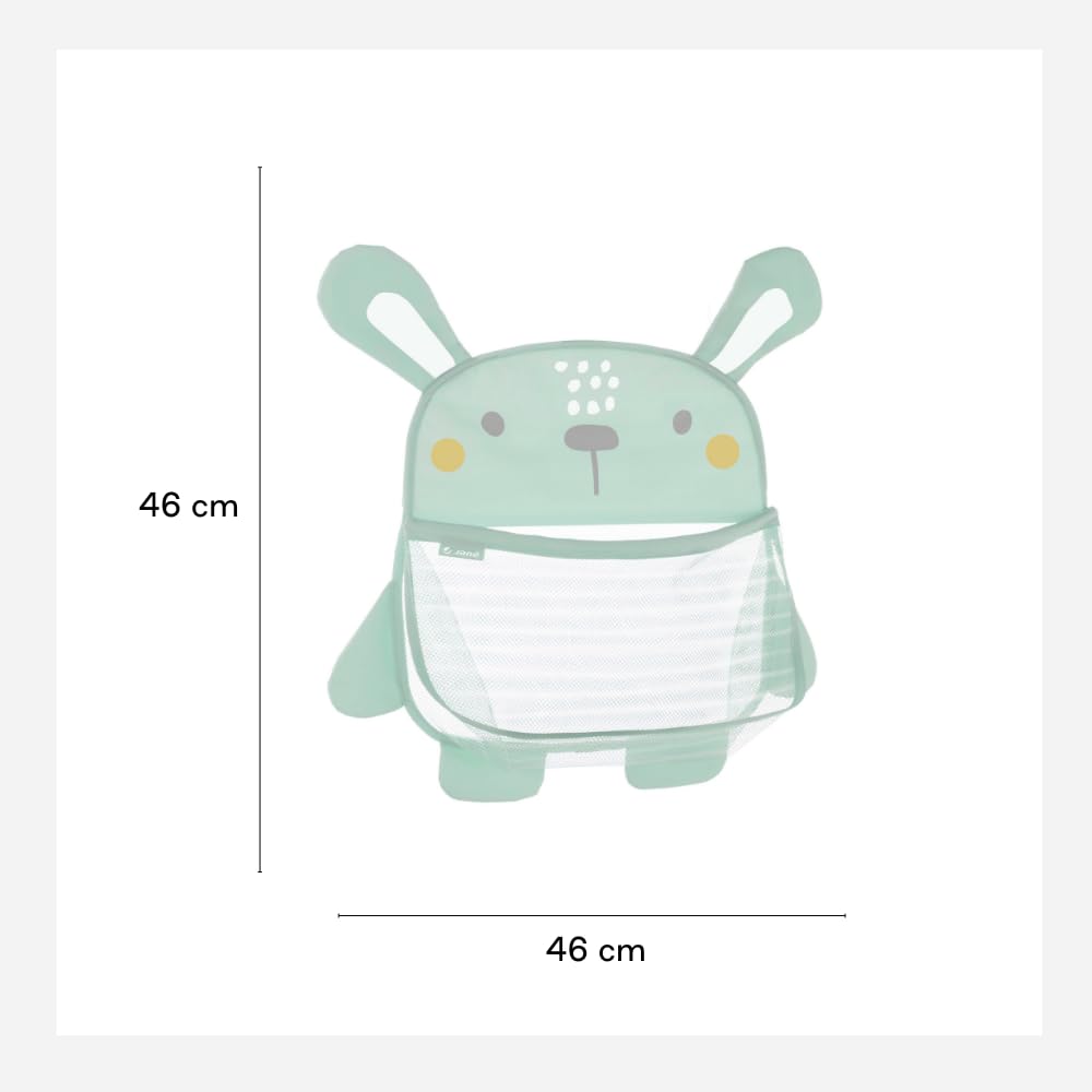 Jané Rete Porta Giochi Bagno 46x46 cm Verde Antimuffa