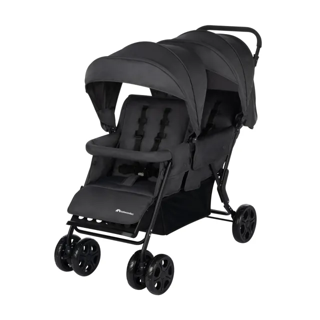 Bebé Confort Teamy passeggino gemellare Mineral Graphite doppio