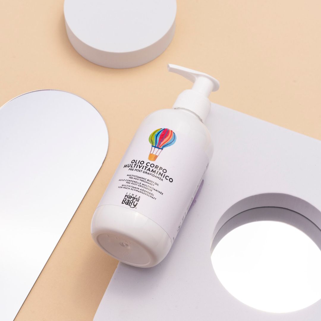 LineaMammaBaby olio corpo multivitaminico gravidanza
