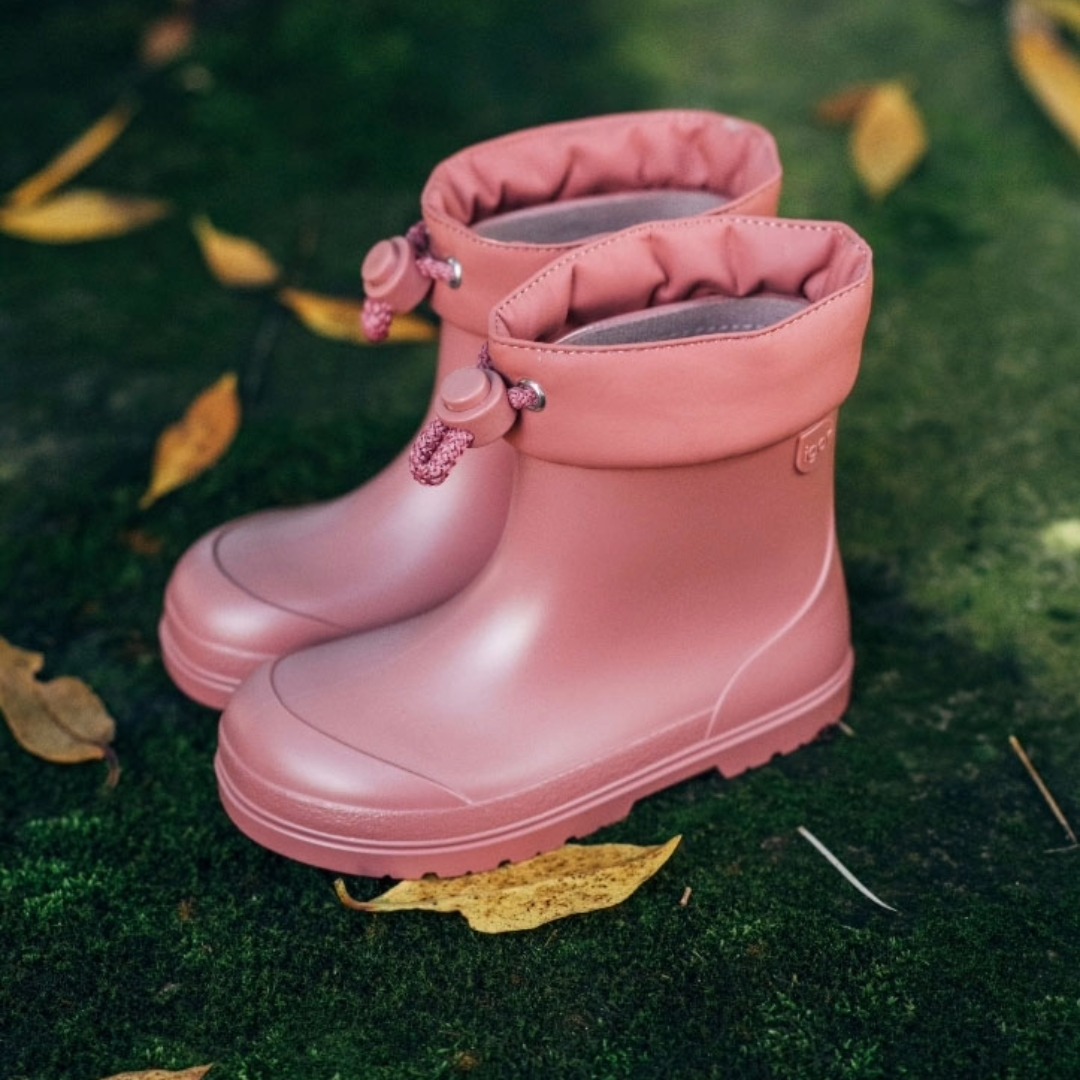 Igor Mendi Stivali Pioggia Gomma Rosa Barefoot