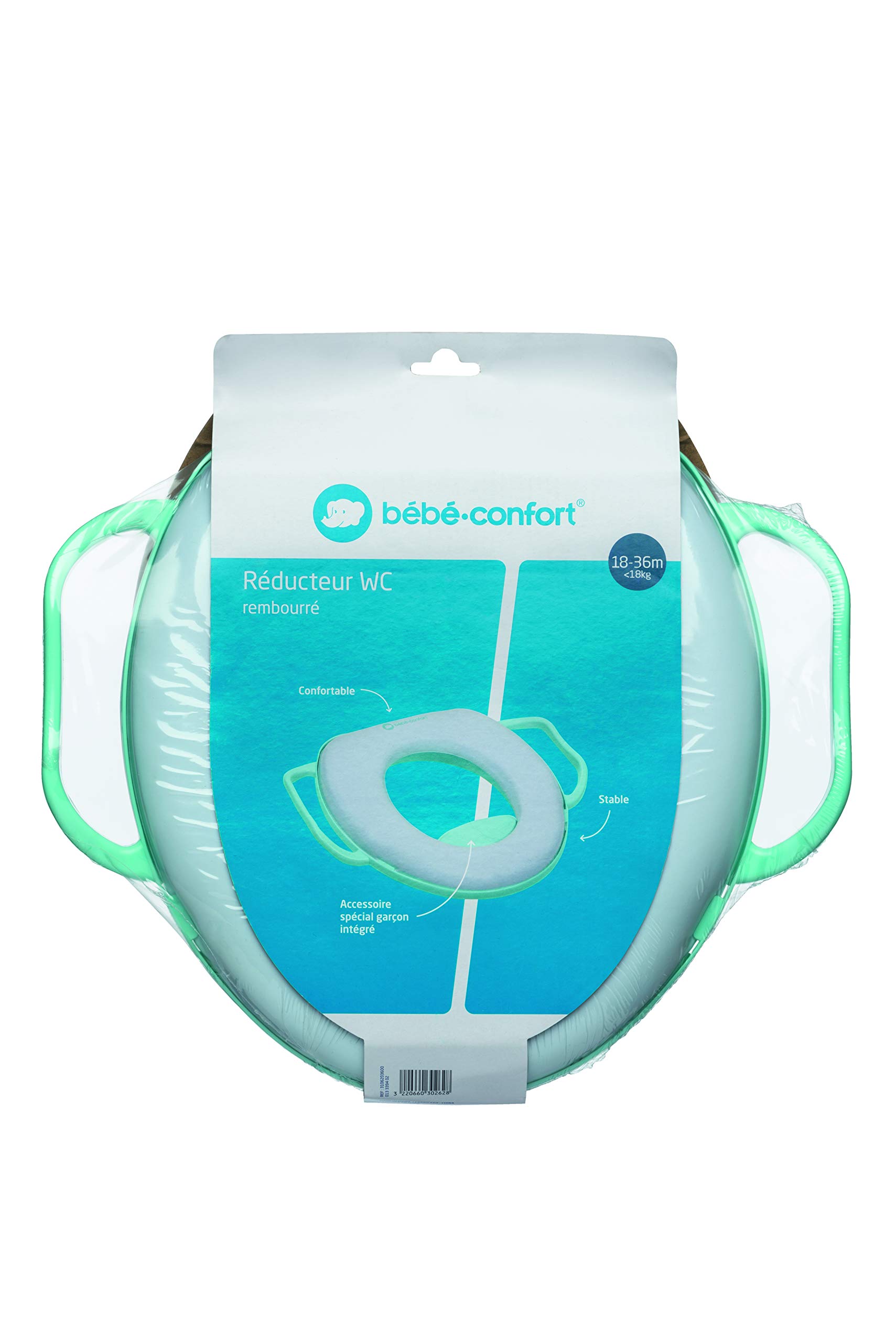 Bebé Confort Riduttore WC Imbottito con Deflettore