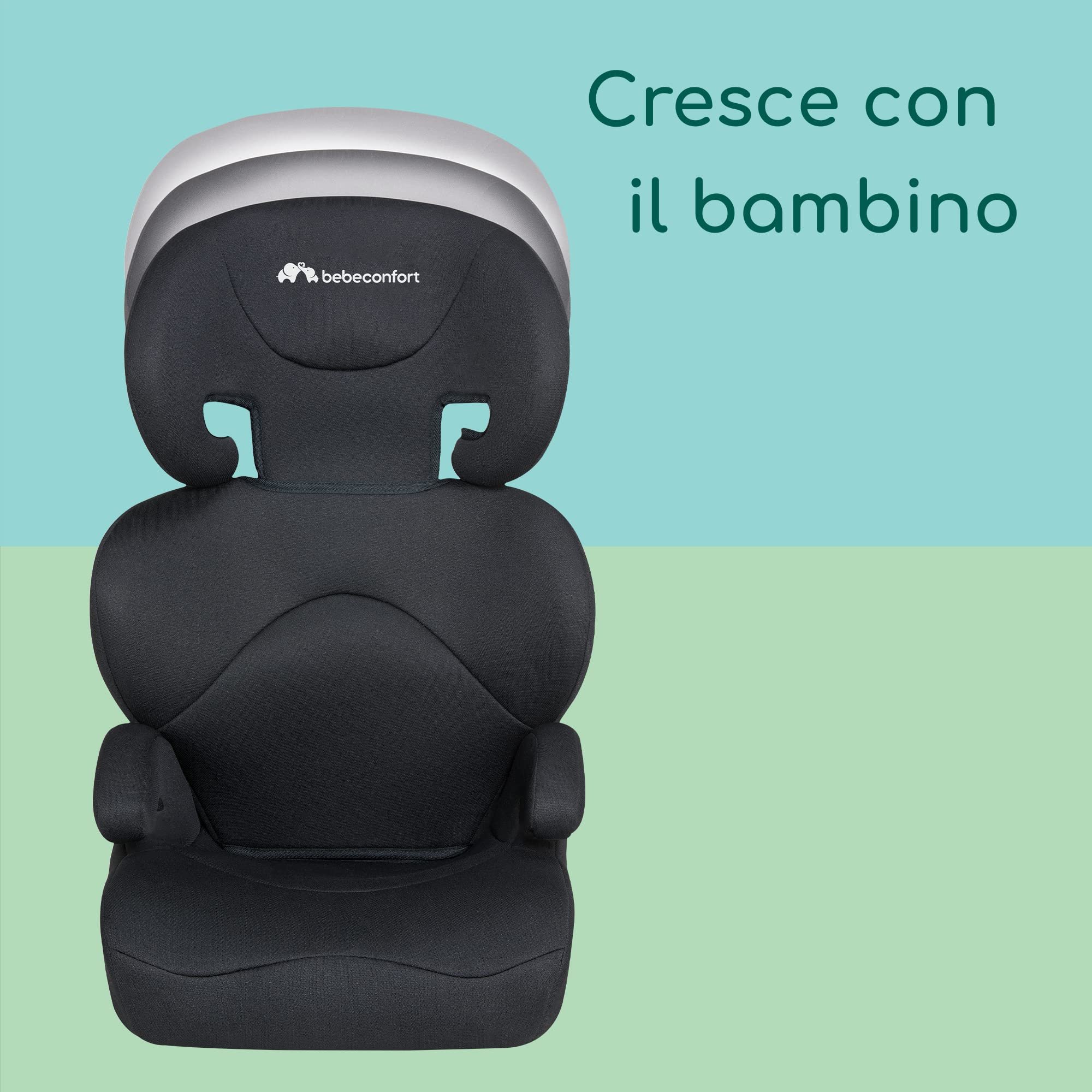 Bebé Confort Road Safe seggiolino auto 15-36 kg Full Black reclinabile