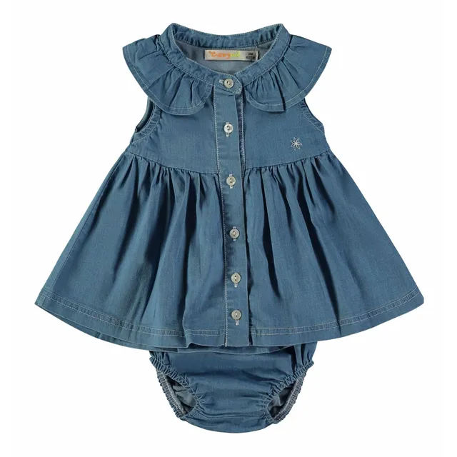 Wonderlife 161037 vestito jeans 3 Mesi cotone