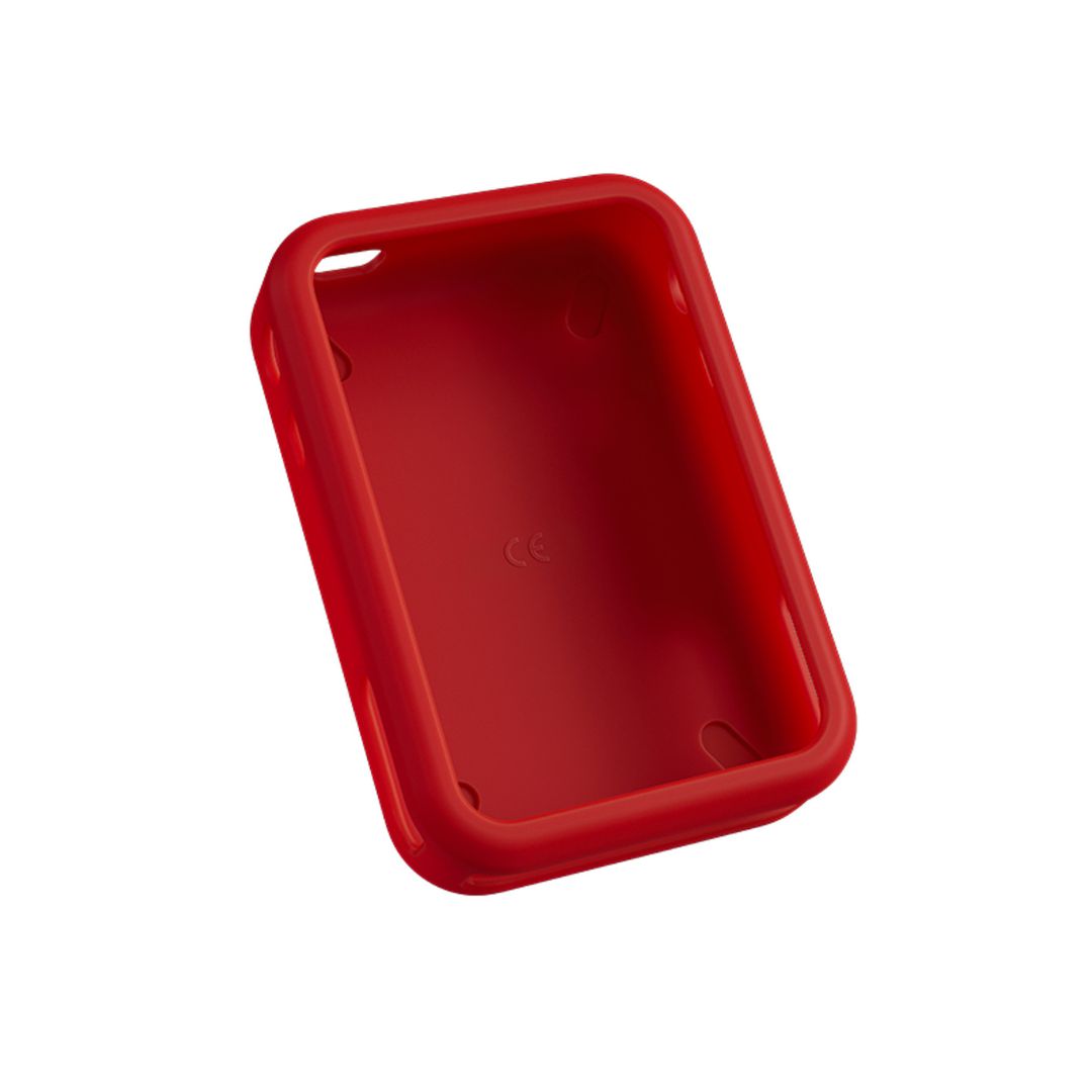 Faba Patapum Bumper Guscio Protettivo Rosso Silicone