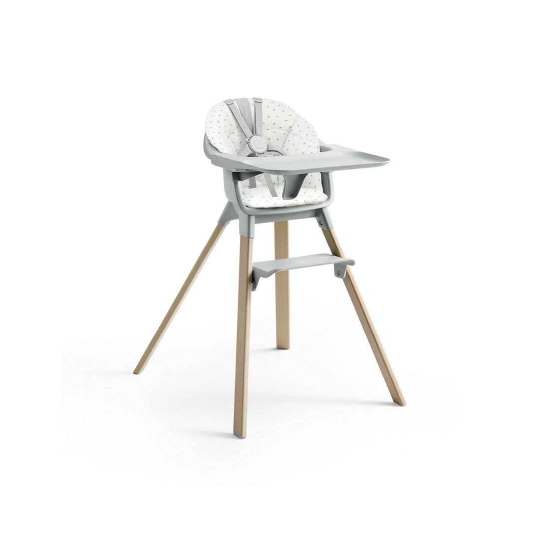 Stokke Clikk cuscino seggiolone cotone bio Nordic Grey