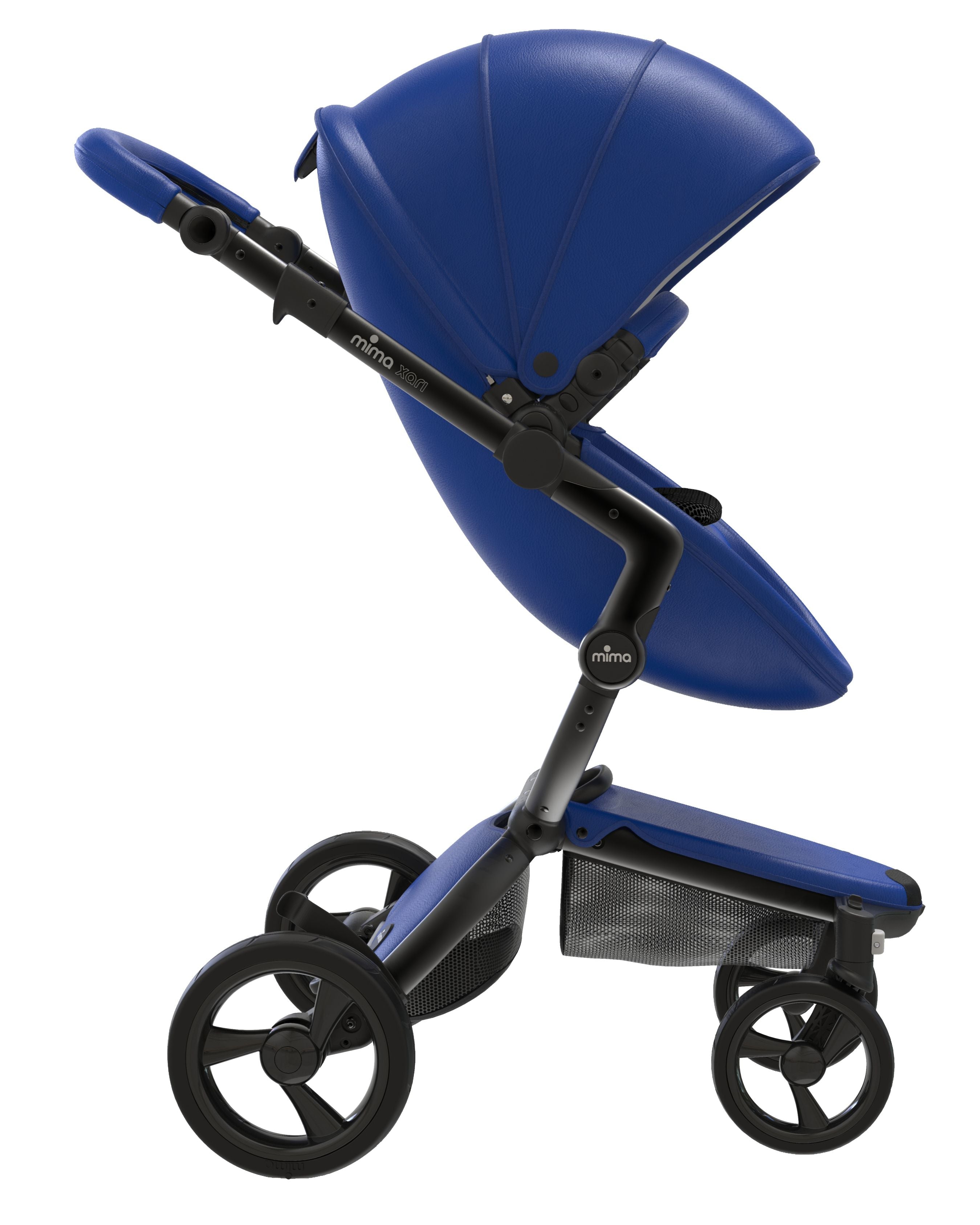 mima xari passeggino royal blue con coprigambe