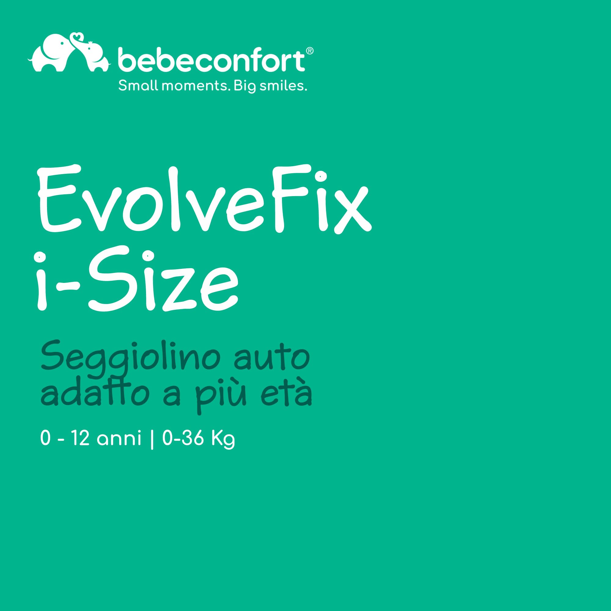 Bebé Confort EvolveFix i-Size seggiolino auto Grafite girevole