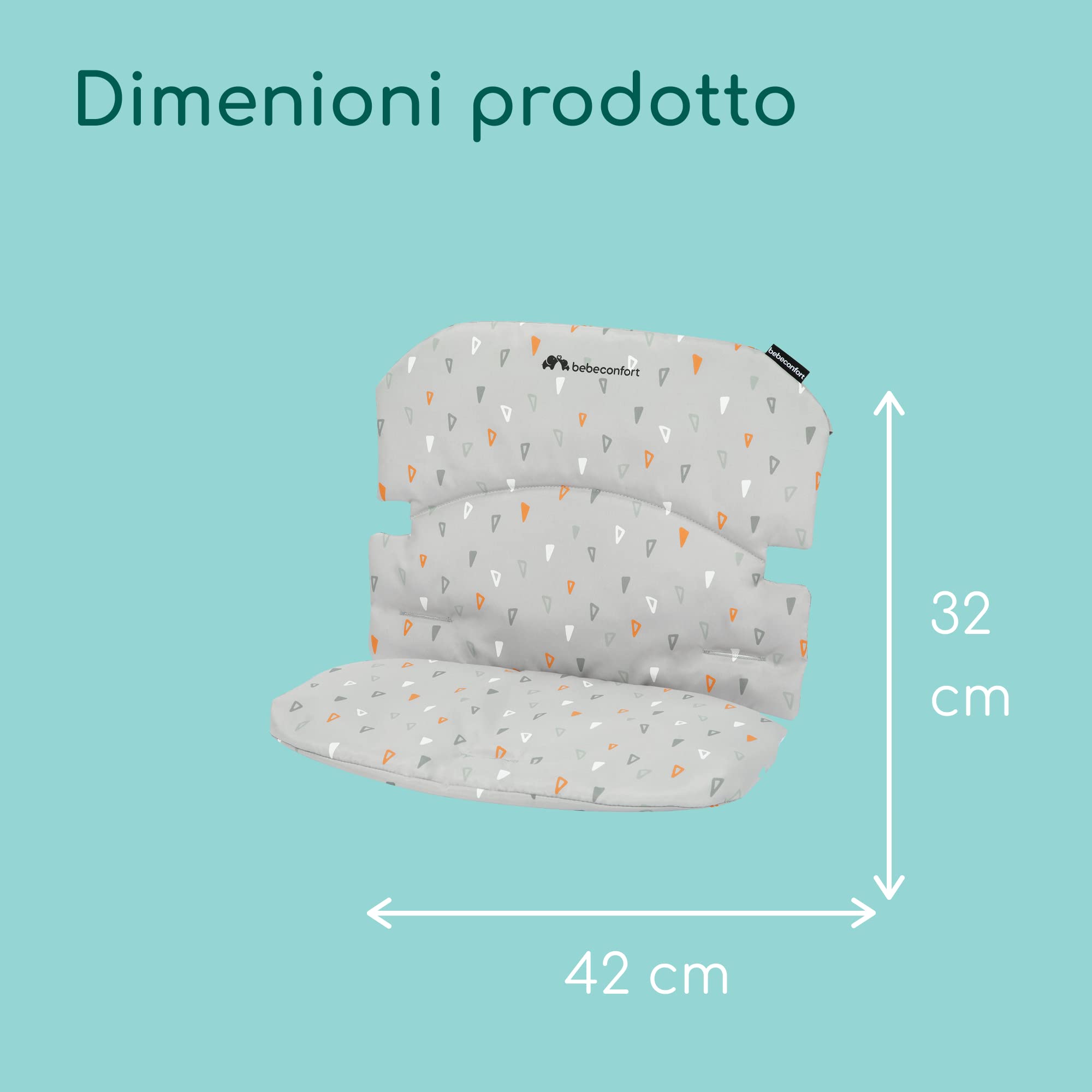 Bebé Confort Timba cuscino seggiolone Warm Grey