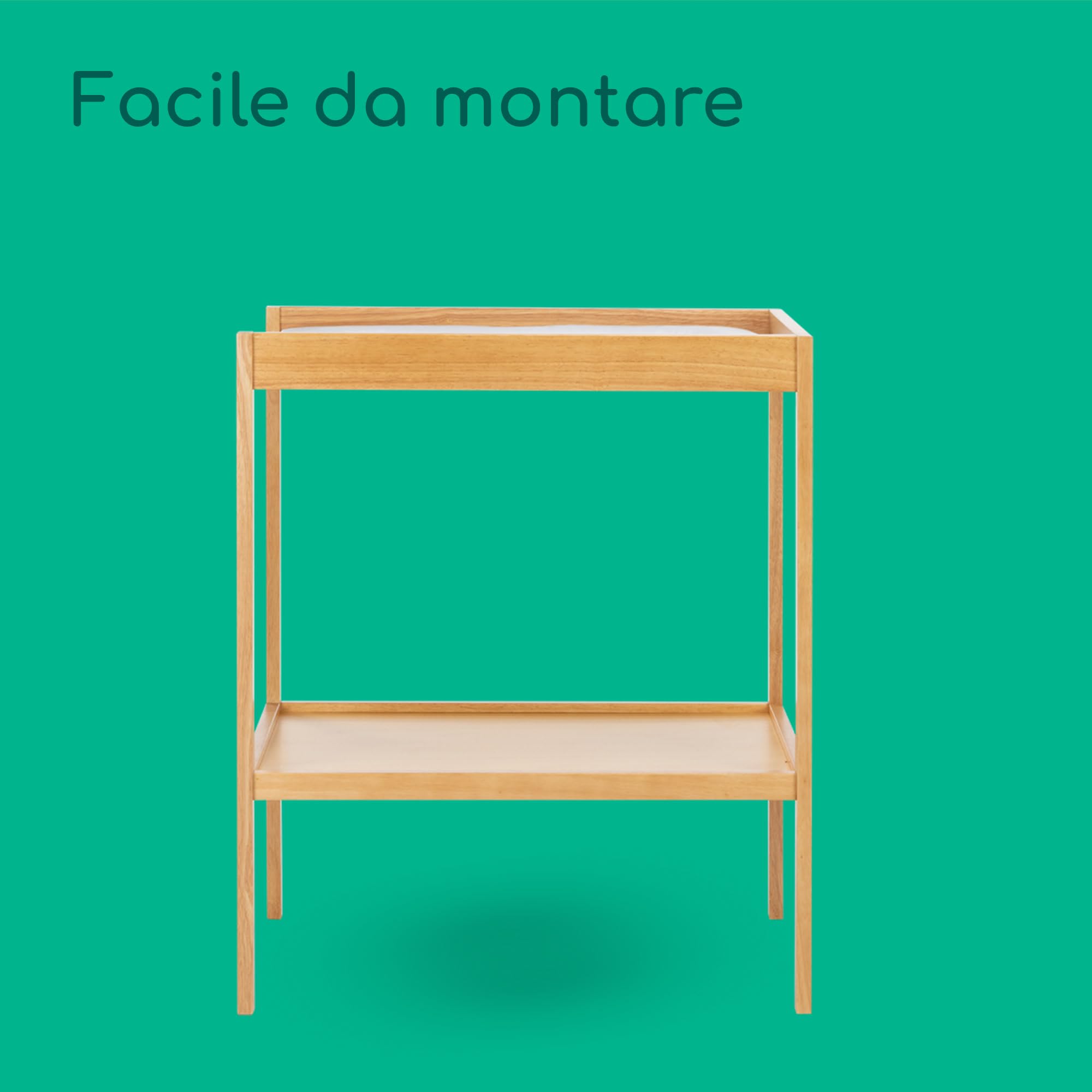 Bebé Confort Daisy fasciatoio legno naturale con materassino
