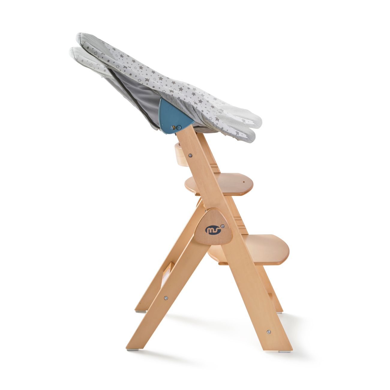 Innovaciones MS Full seggiolone legno pieghevole 3 in 1