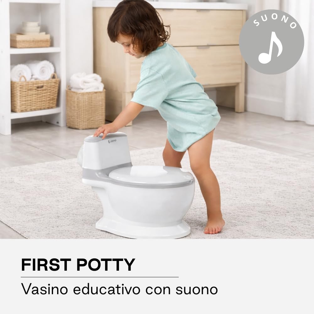 Jané First Potty Vasino Educativo con Suono Antiscivolo