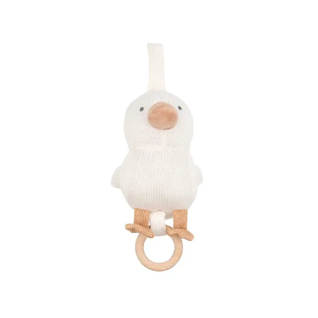 Bamboom Paperella carillon neonato con anello legno