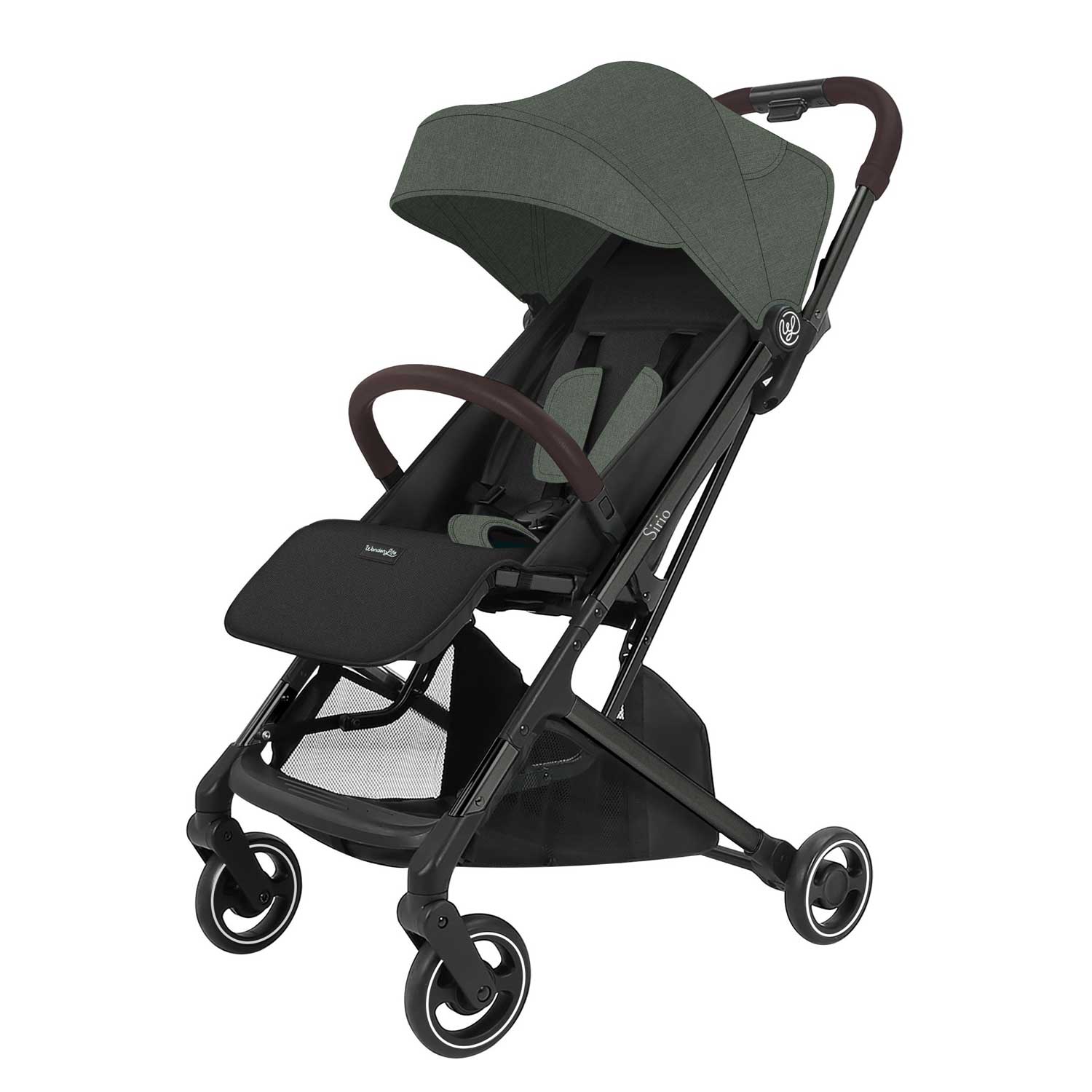 Wonderlife Sirio passeggino leggero ultracompatto nero