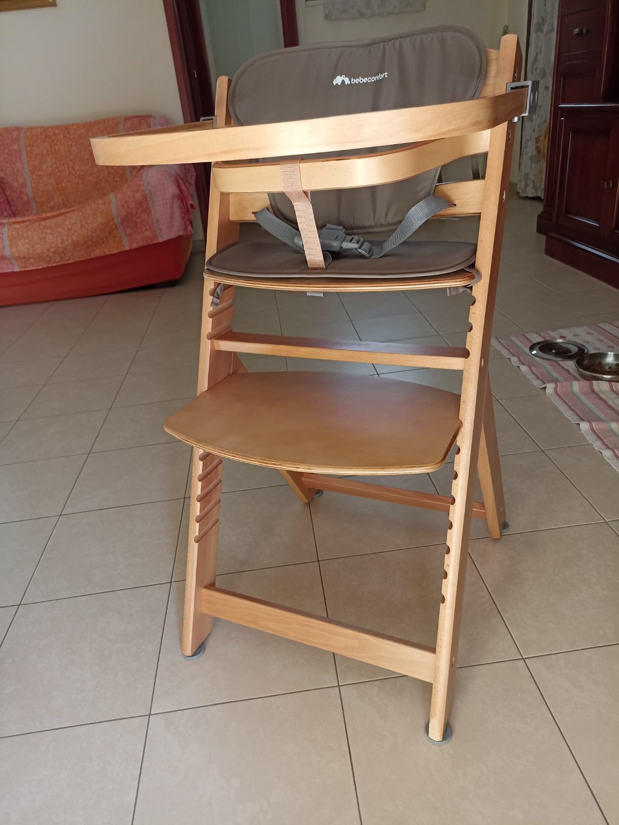 Bebé Confort Timba seggiolone legno naturale beige