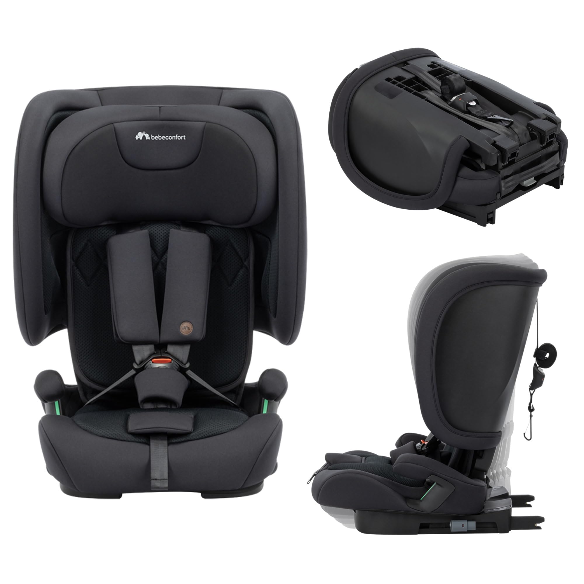 Bebé Confort Ever & Go i-Size Seggiolino Auto Full Black 76-150 cm