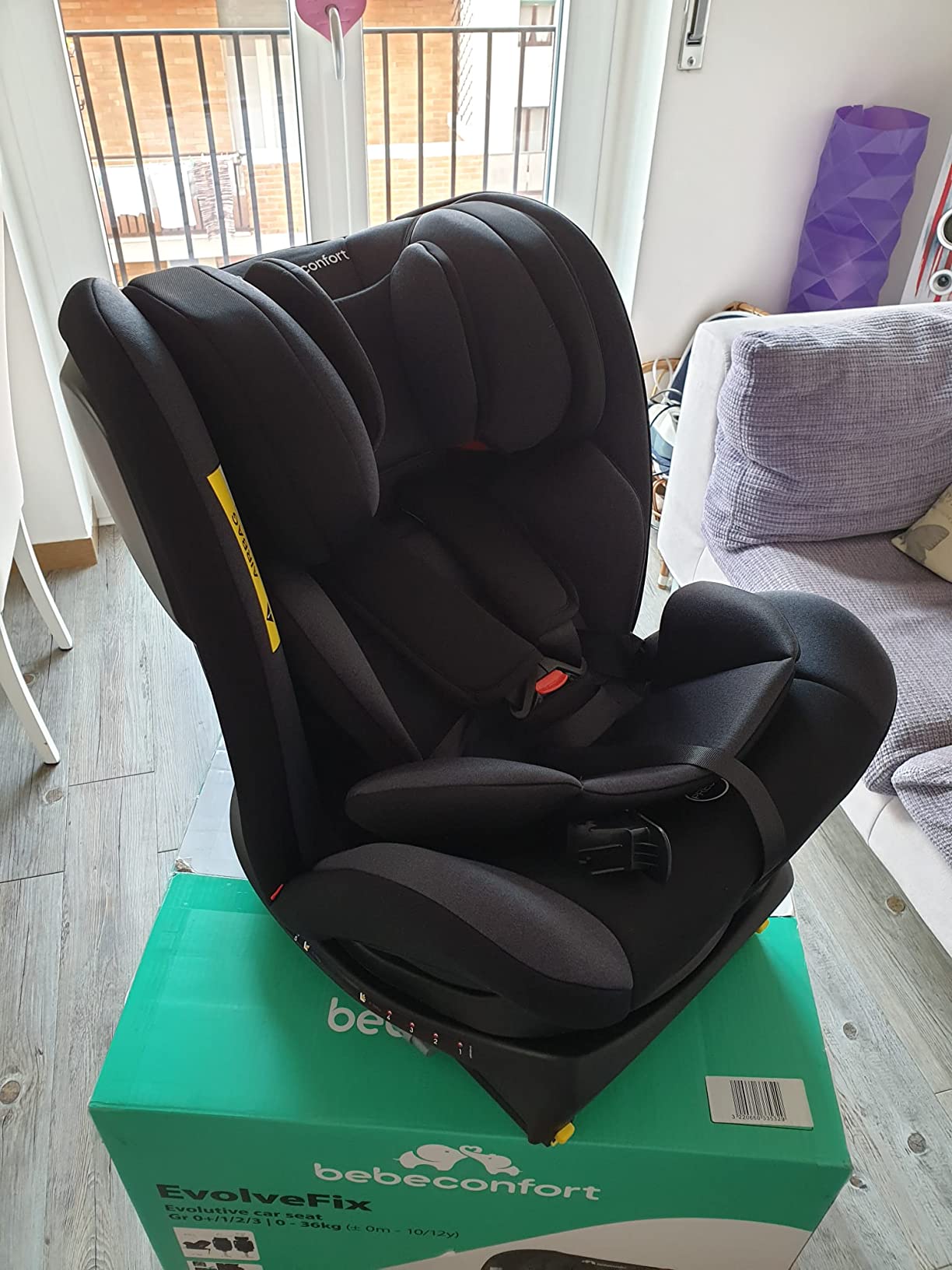 Bebé Confort EvolveFix seggiolino auto 0-36 kg grigio