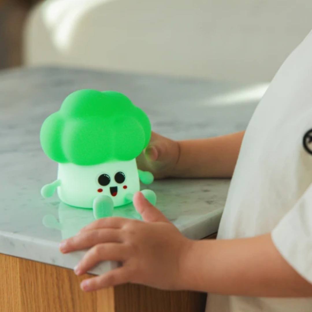 InnoGio GioBrocco luce notturna broccolo silicone