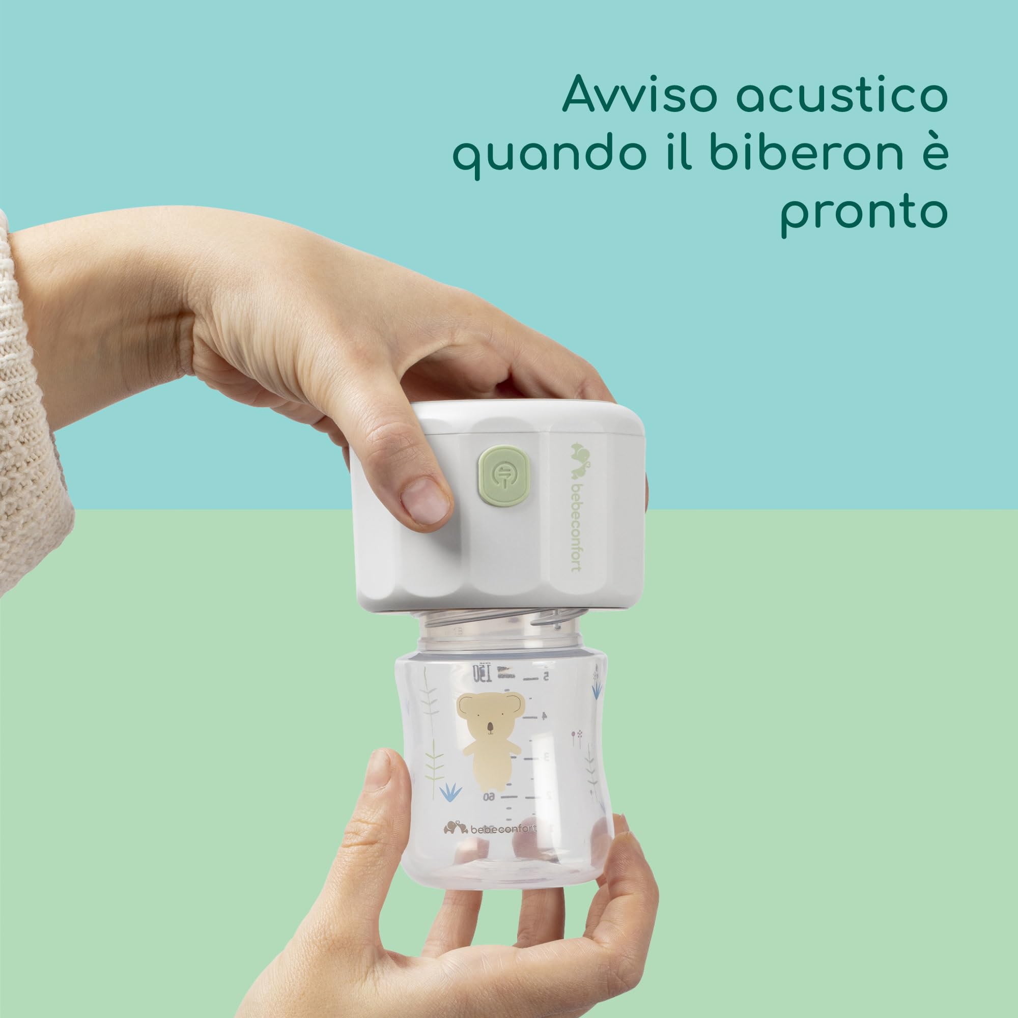 Bebé Confort scaldabiberon portatile USB ricaricabile