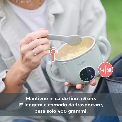 Nuvita Pappa'n'Go 1980 scaldapappa 470 ml 4 temperature