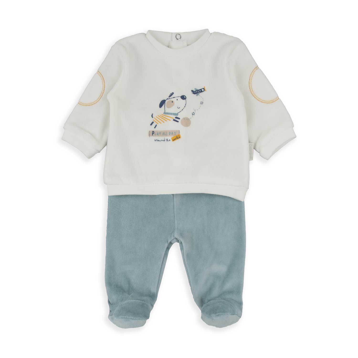 Wonderlife Play All Day 250032 completo neonata 2 pezzi