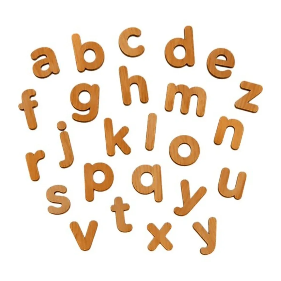 Family Nation MagneKids Lettere Magnetiche Legno 36 Pezzi