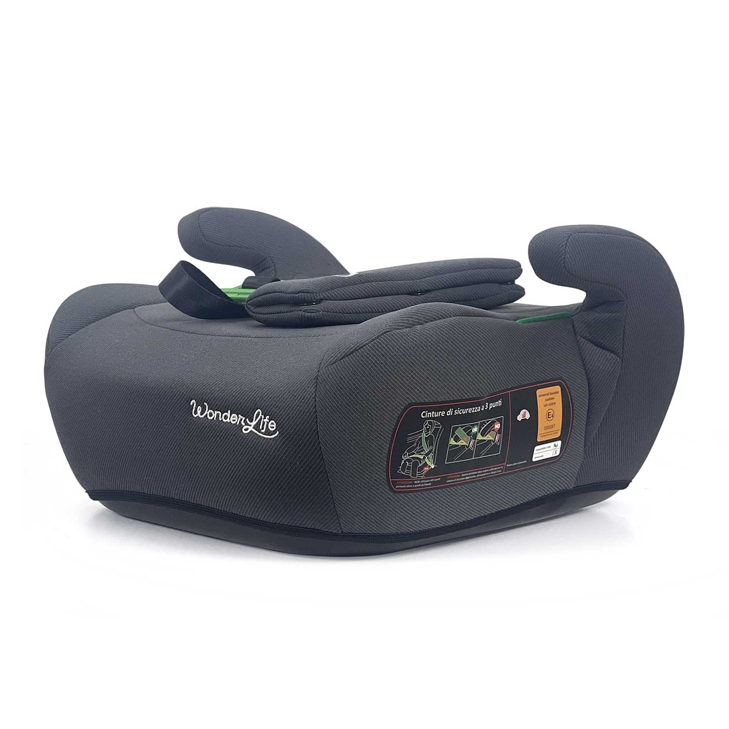Wonderlife Jesi i-Size Plus rialzo auto 125-150 cm nero