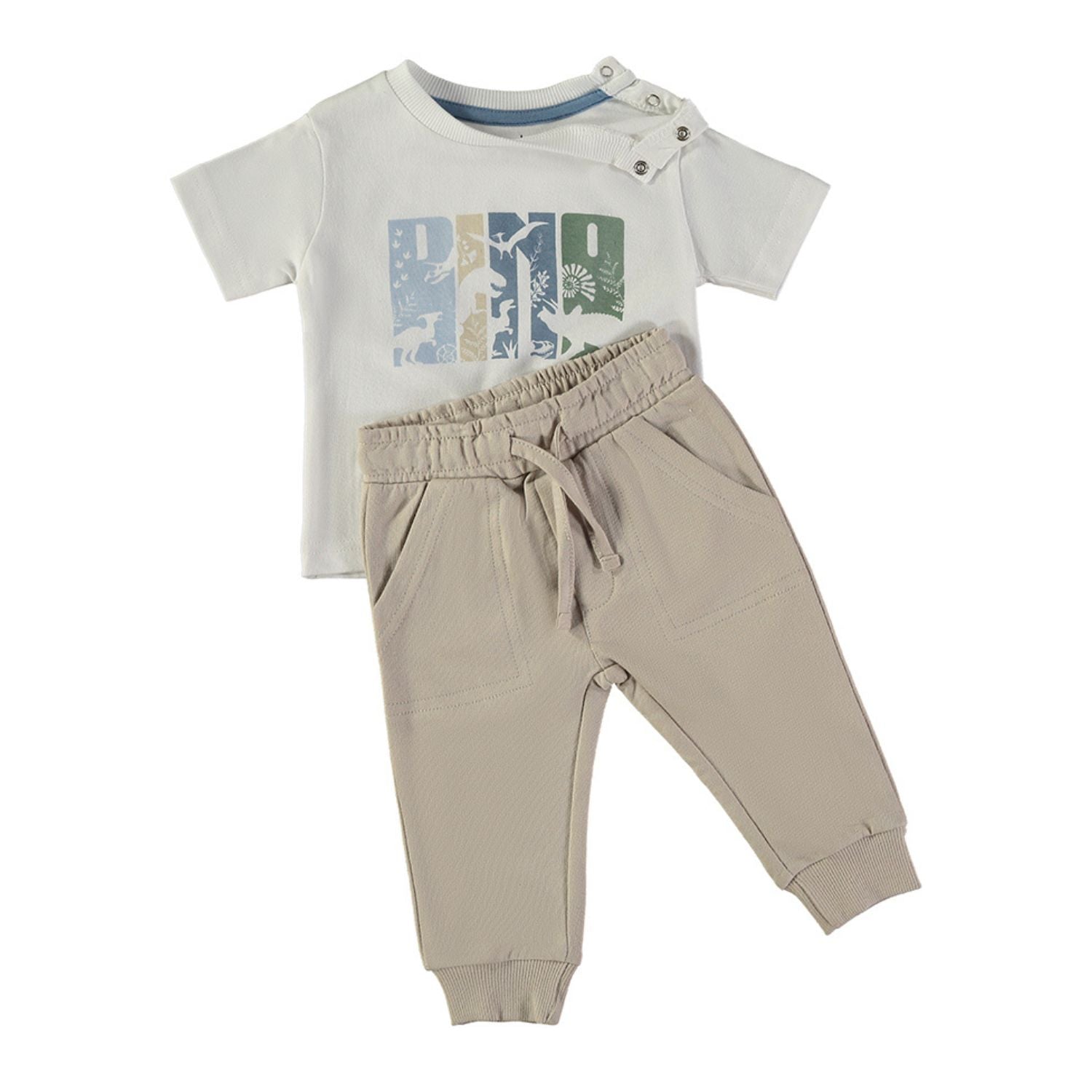 Wonderlife Dino completo 2 pezzi cotone