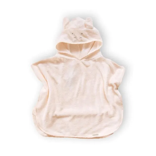 Bamboom Poncho Hippo accappatoio bambù Water Peach 114