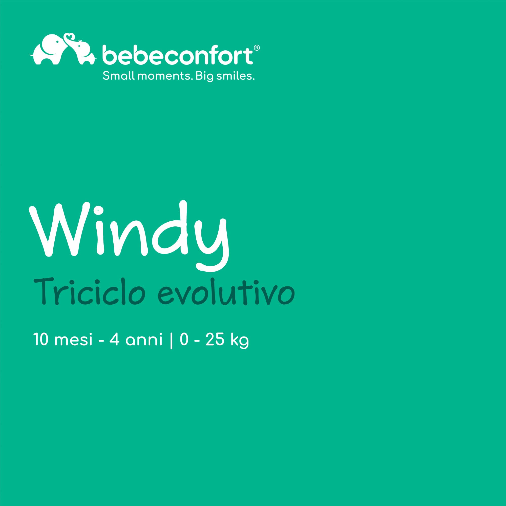 Bebé Confort Windy triciclo Tinted Grey evolutivo