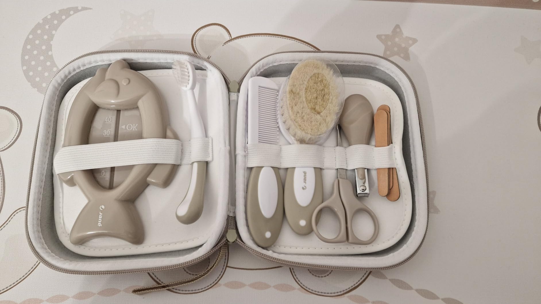 Jane Kit Igiene neonato Sand con necessaire