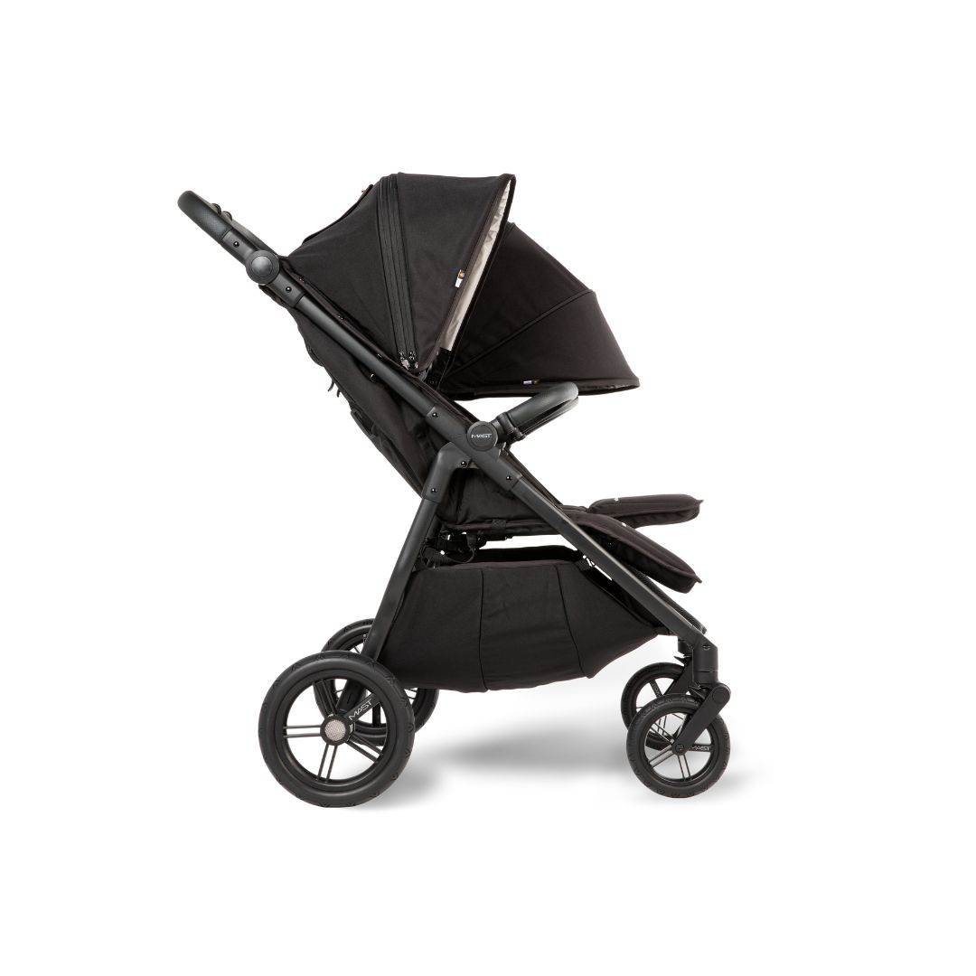 Mast Twin X2 passeggino gemellare ruote Lightweight chiusura compatta