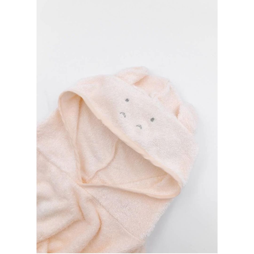 Bamboom Poncho Hippo accappatoio bambù Water Peach 114