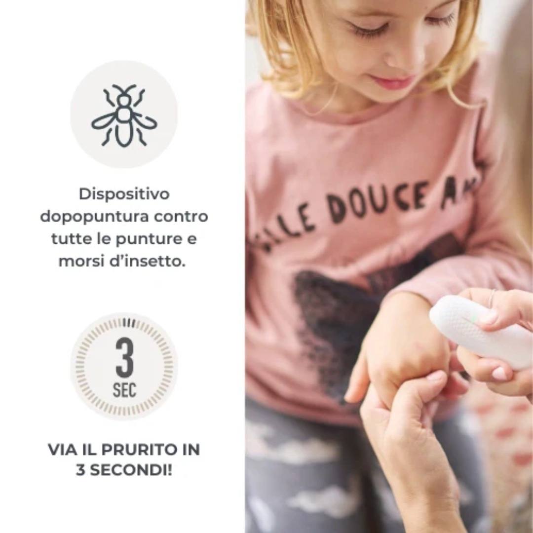 Nuvita Bye Bite 2110 dopo puntura termico 47-50°C