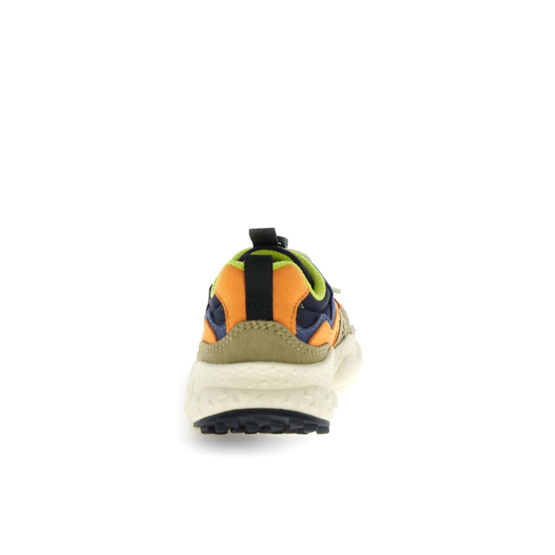 Flower Mountain Yamano 3 sneakers navy senape orange