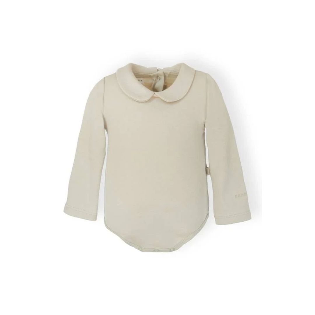 Bamboom Body Bimba Collo Tondo maniche lunghe Sand 10