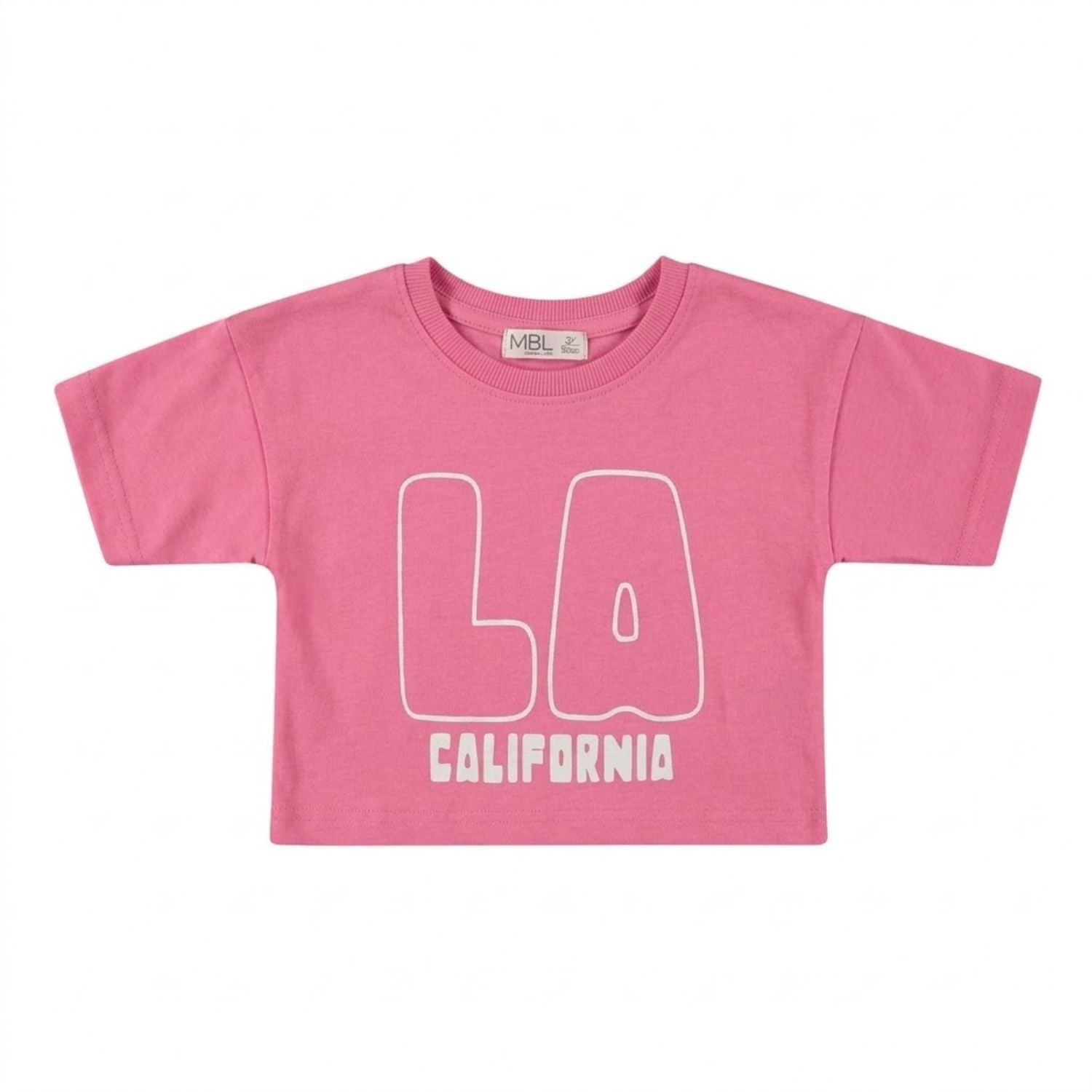 Wonderlife 161490 Maglia Bambina Manica Corta Cotone LA