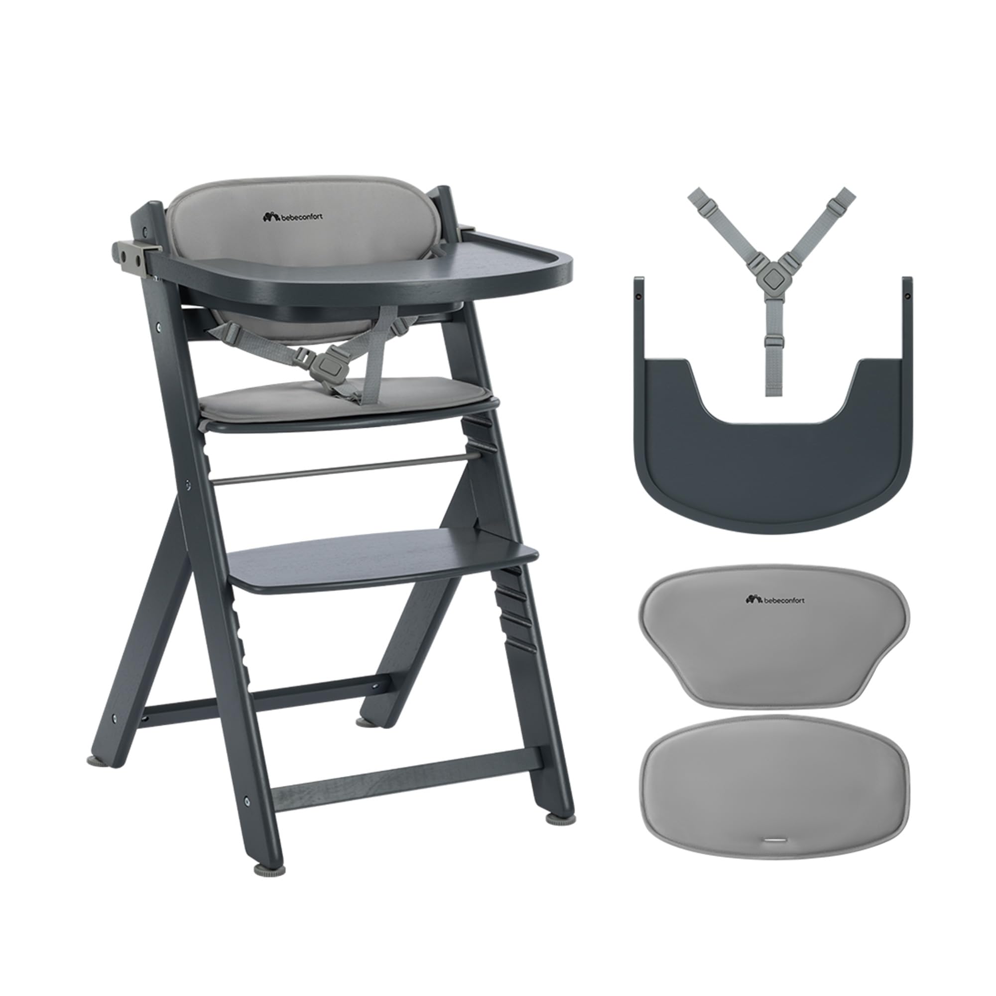 Bébé Confort Timba Seggiolone con Cuscino Grey Mist