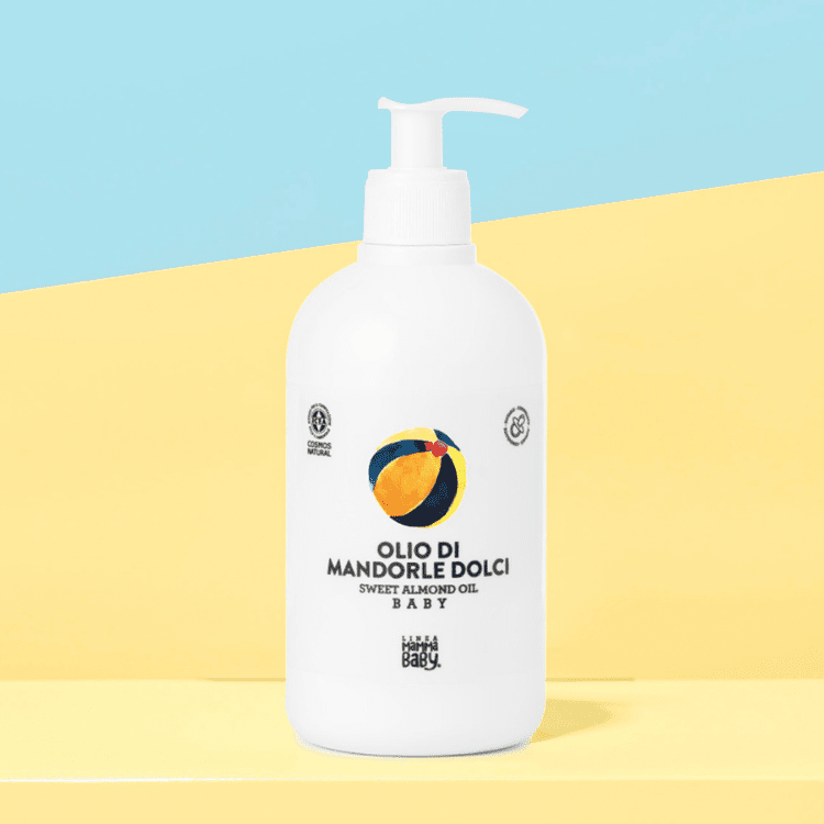 LineaMammaBaby Baby olio mandorle dolci corpo e capelli