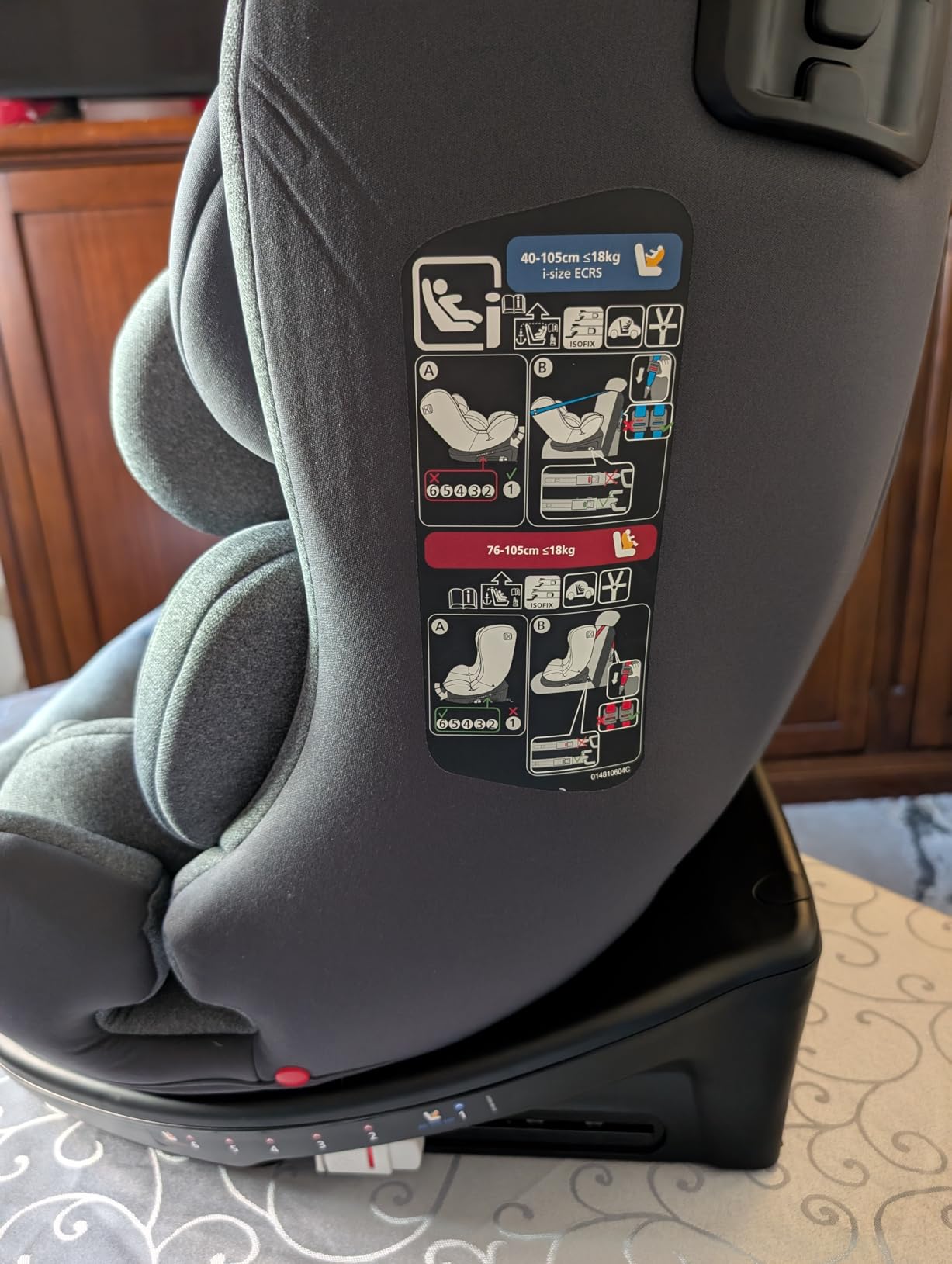 Bebé Confort EvolveFix i-Size seggiolino auto Grafite girevole