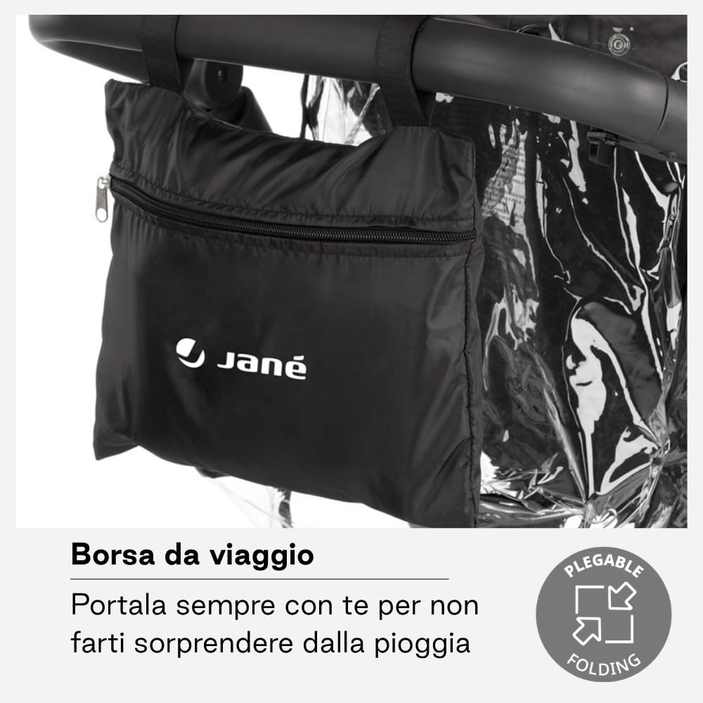 Jané parapioggia navicella universale trasparente