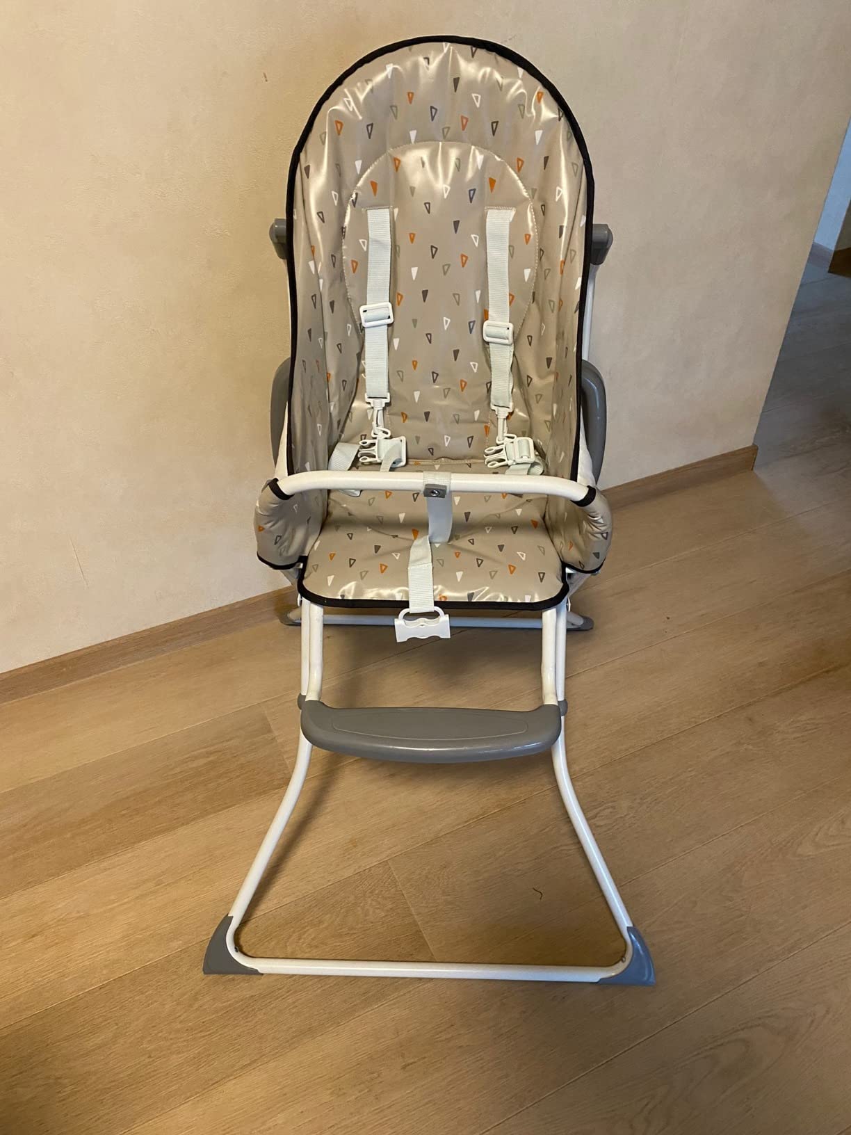 Bebé Confort Kanji seggiolone pappa Warm Grey pieghevole